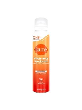 Lume Aluminum free deodorant tangerine